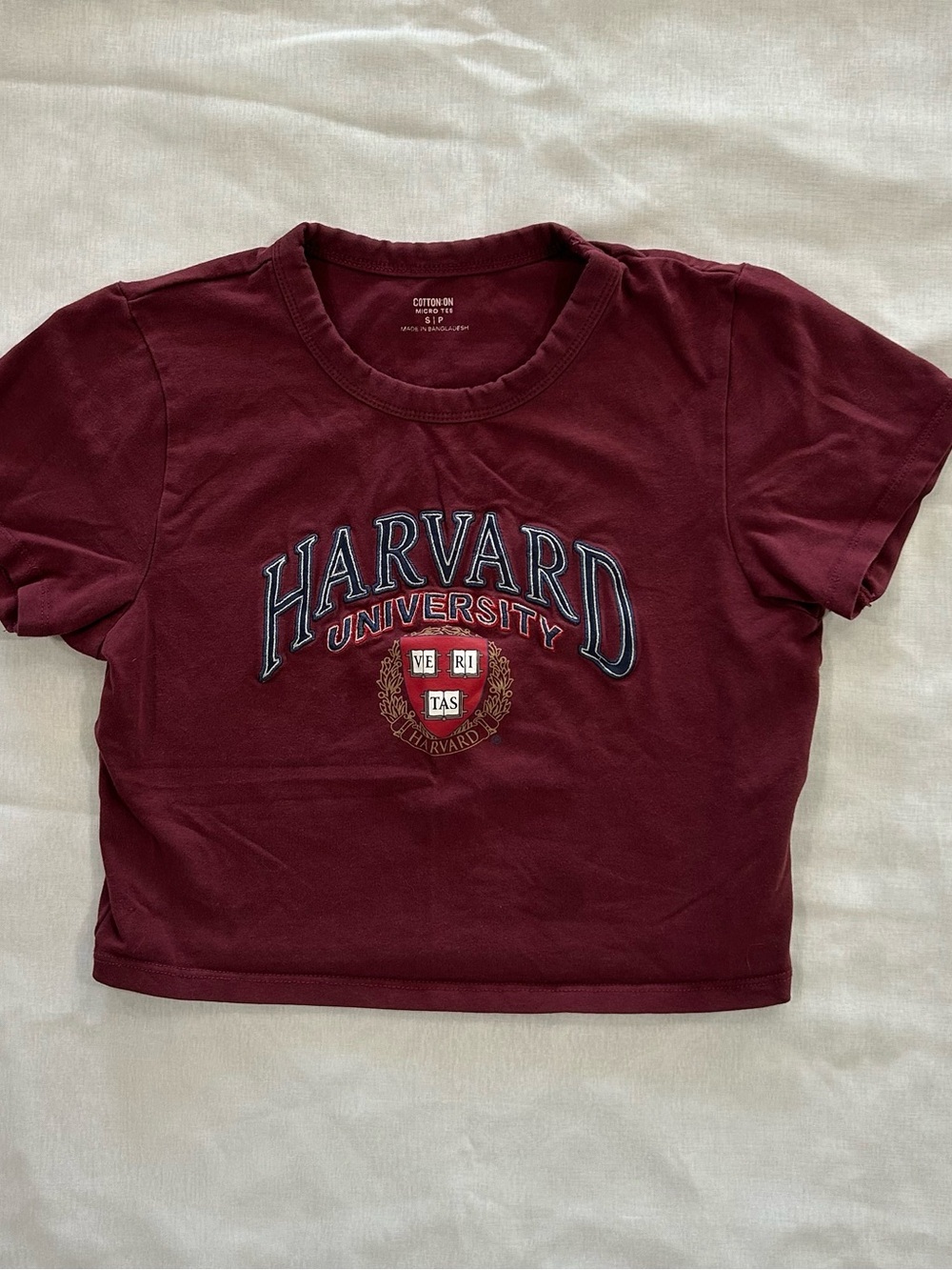 Cotton On Harvard Micro Tee